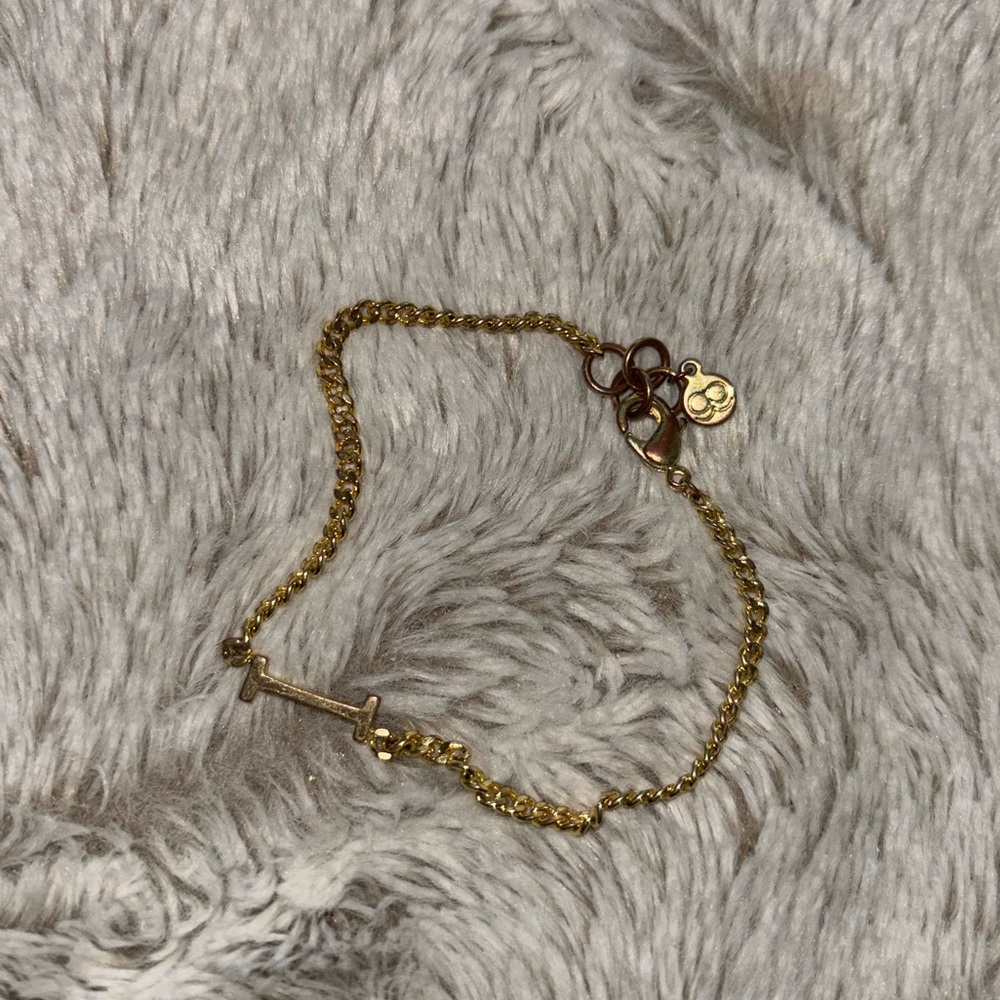 Gorjana “I” Bracelet